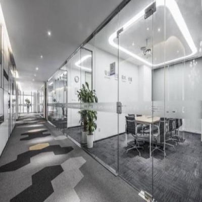 园区办公室装修几何元素的设计